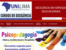 Tablet Screenshot of limaribeiro.net